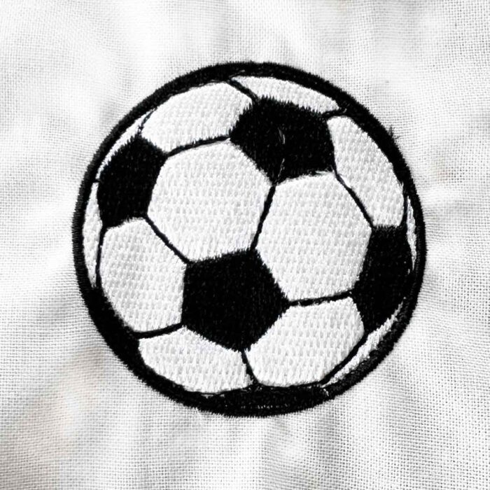 Free Football Embroidery Design No. 16 ⚽ Soccer Ball